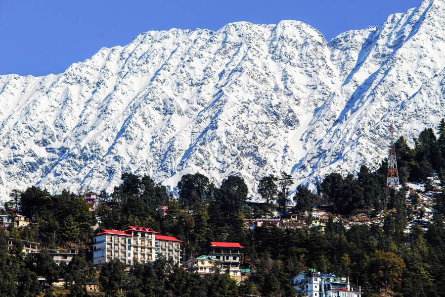 Dharamshala mountain view