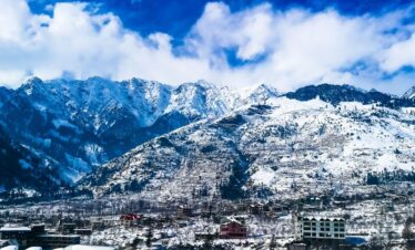 Manali city view