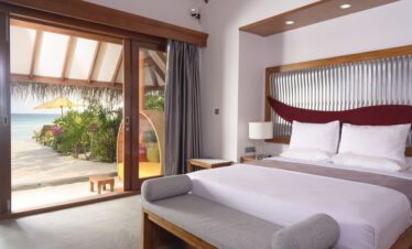 Beach villa at DHIGUFARU ISLAND RESORT Maldives