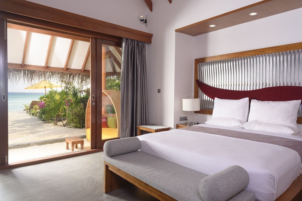 Beach villa at DHIGUFARU ISLAND RESORT Maldives
