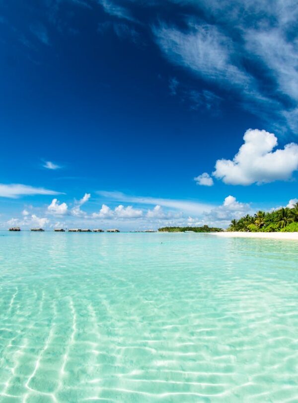 Maldives beach Dhigufaru Island