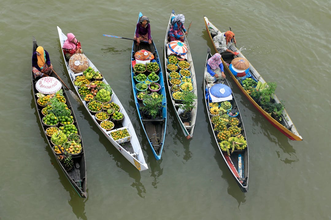 Floating Market at Bangkok