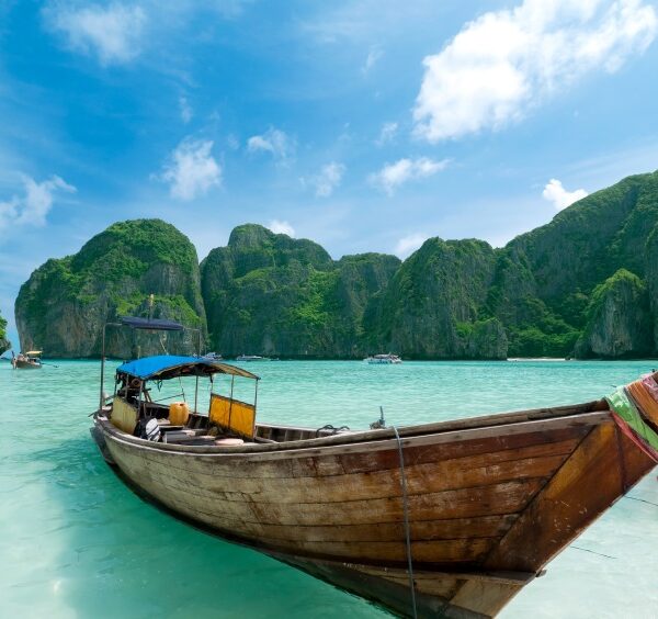 Krabi four Island trip with Longtail boat