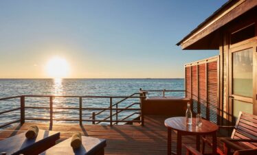 Water villa at Sun Siyam Olhuveli Maldives