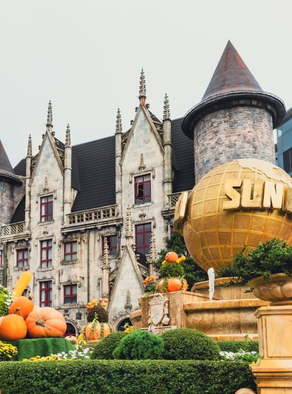 Sun world at Ba Na Hills Da Nang Vietnam