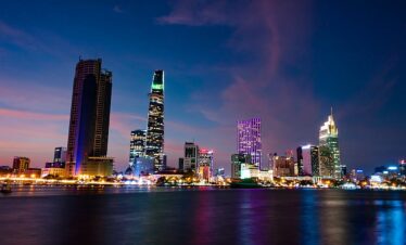 Ho Chi Minh city at night