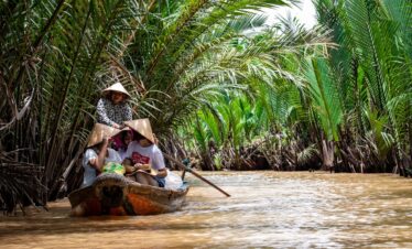 Mekong River at Ho Chi Minh city