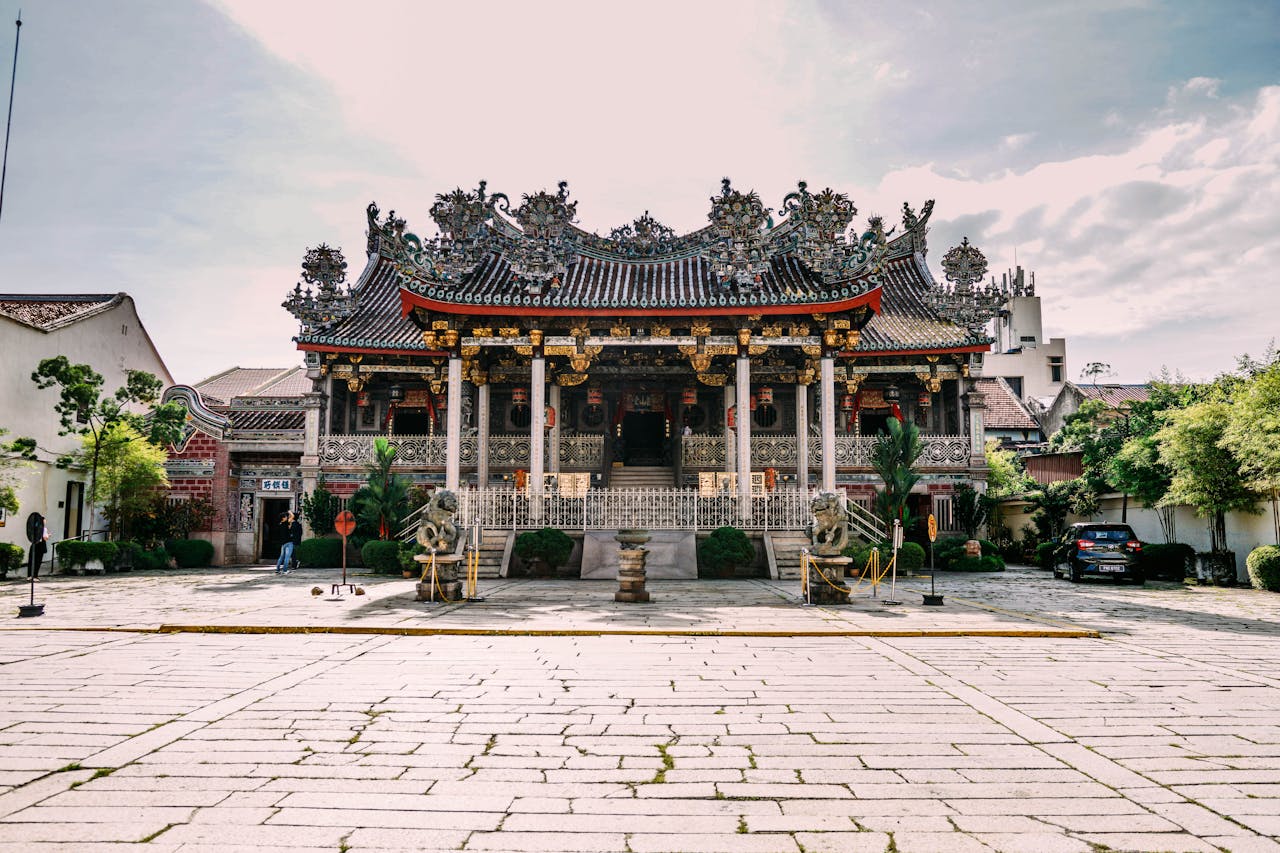 Khoo Kongsi clan temple in Penang